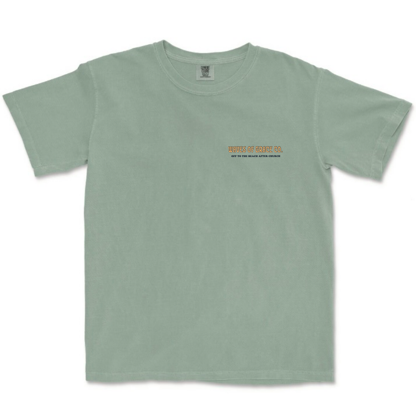 Beach after Church Tee (Green)